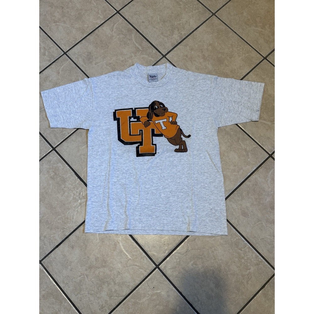 VTG Tennessee Volunteers Smokey Dog UT Shirt L Volunteer Knit USA 90s